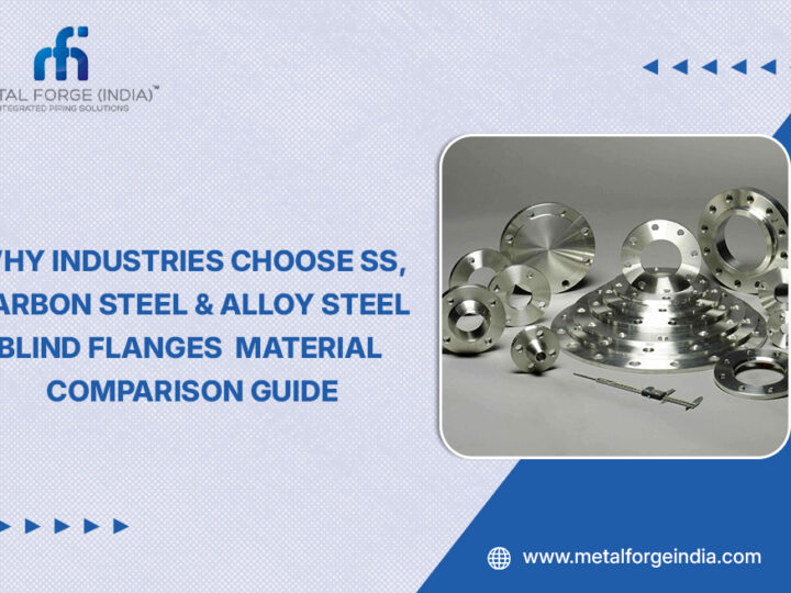 Why Industries Choose SS, Carbon Steel & Alloy Steel Blind Flanges